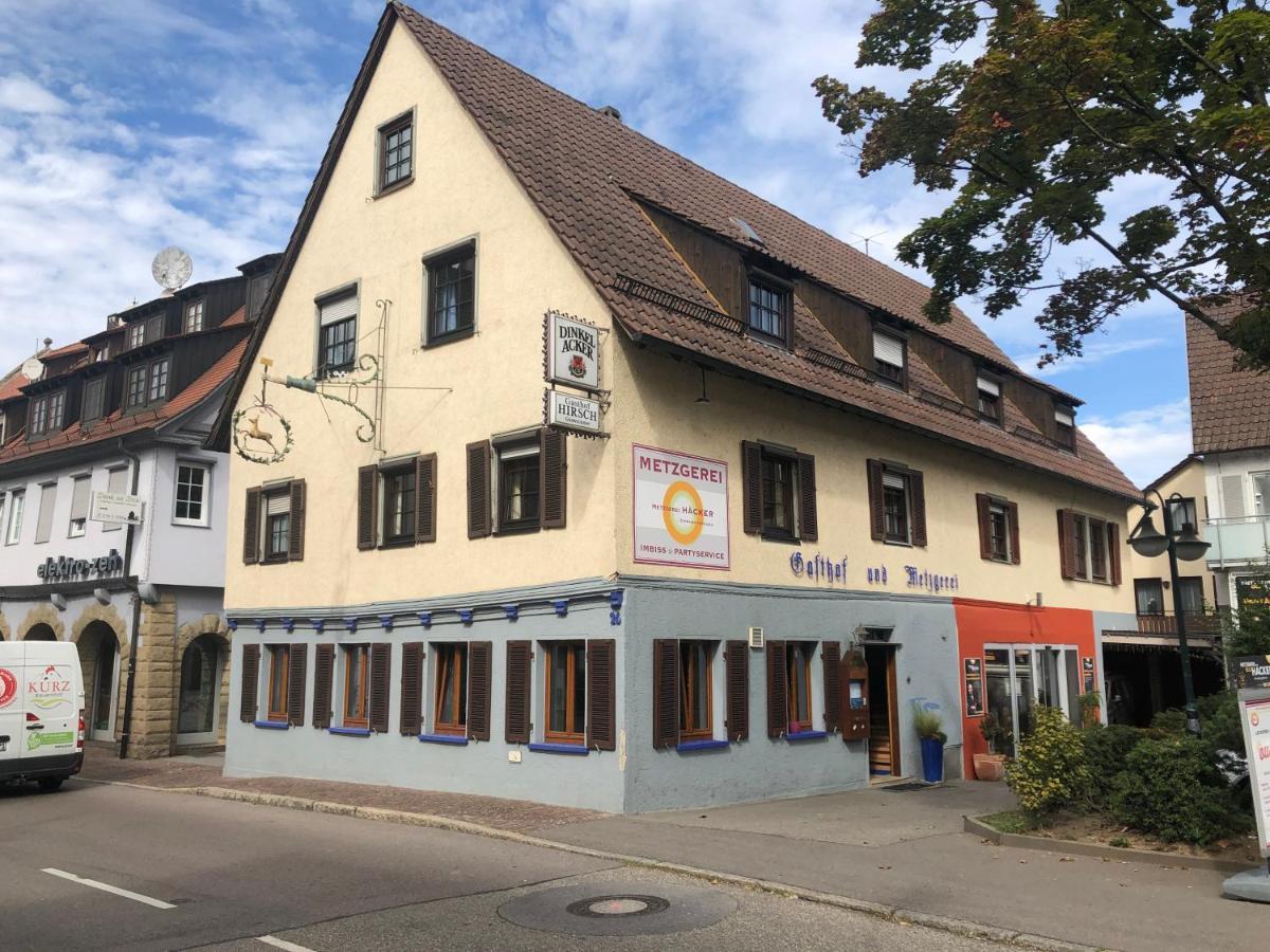 Gasthof Zum Hirsch Sachsenheim Dış mekan fotoğraf